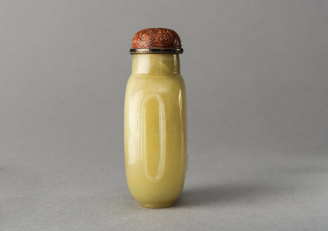 Jade snusflaska, Kina, Qingdynastin, 1644-1911. av Unbekannt