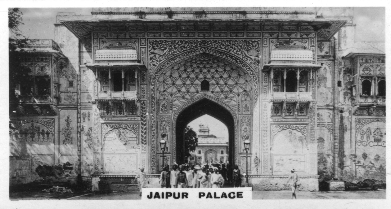 Jaipur Palace, Indien, c1925 av Unbekannt