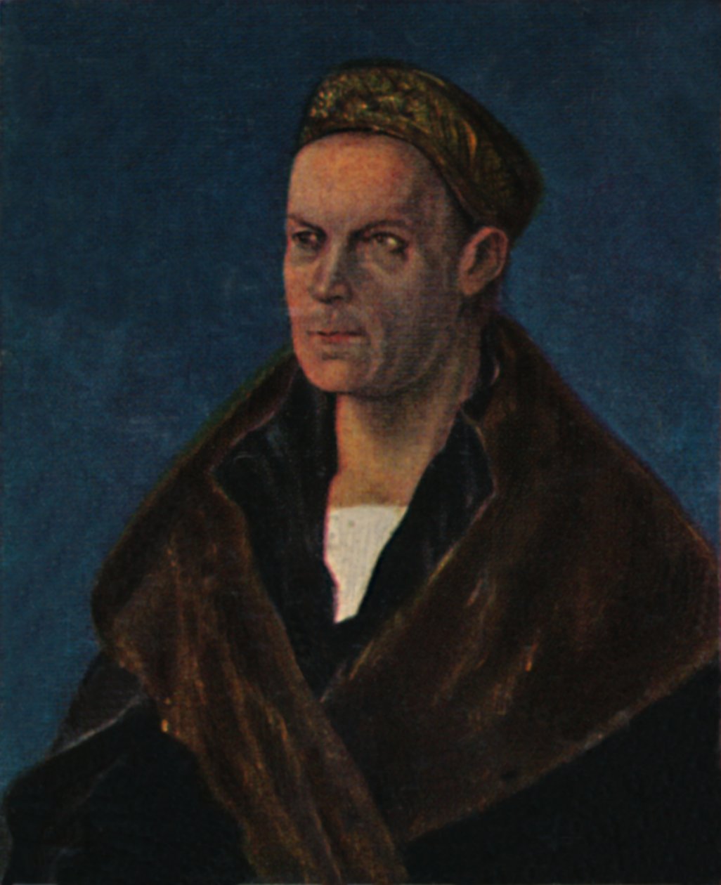 Jacob Fugger 1459-1525. - Målning av Dürer, 1934. av Unbekannt