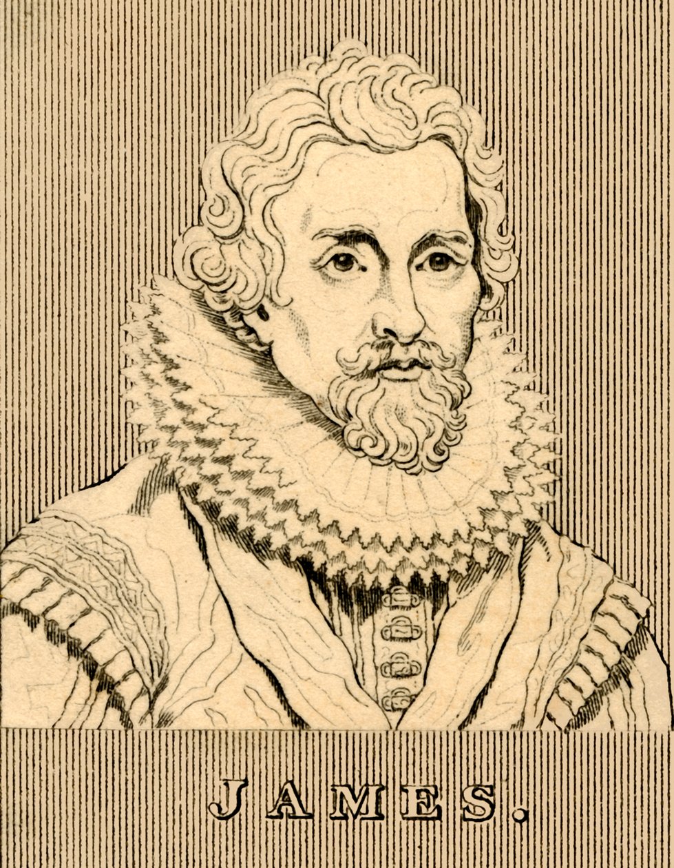 James, 1566-1625, 1830. av Unbekannt