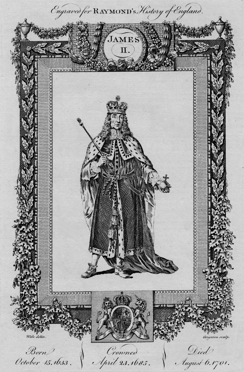 Jakob II, c1787 av Unbekannt