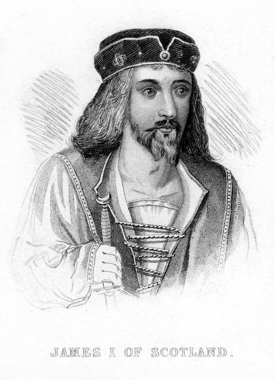 James I av Skottland av Unbekannt