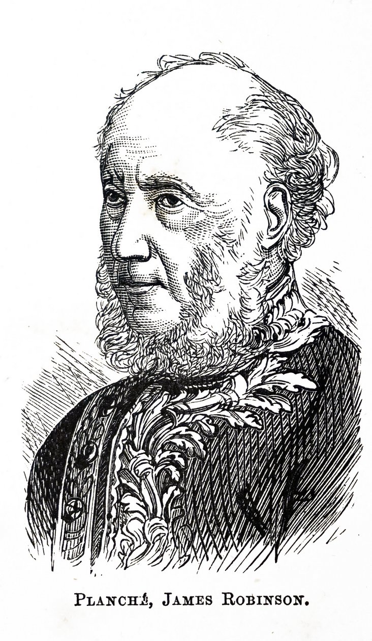 James Planche. av Unbekannt