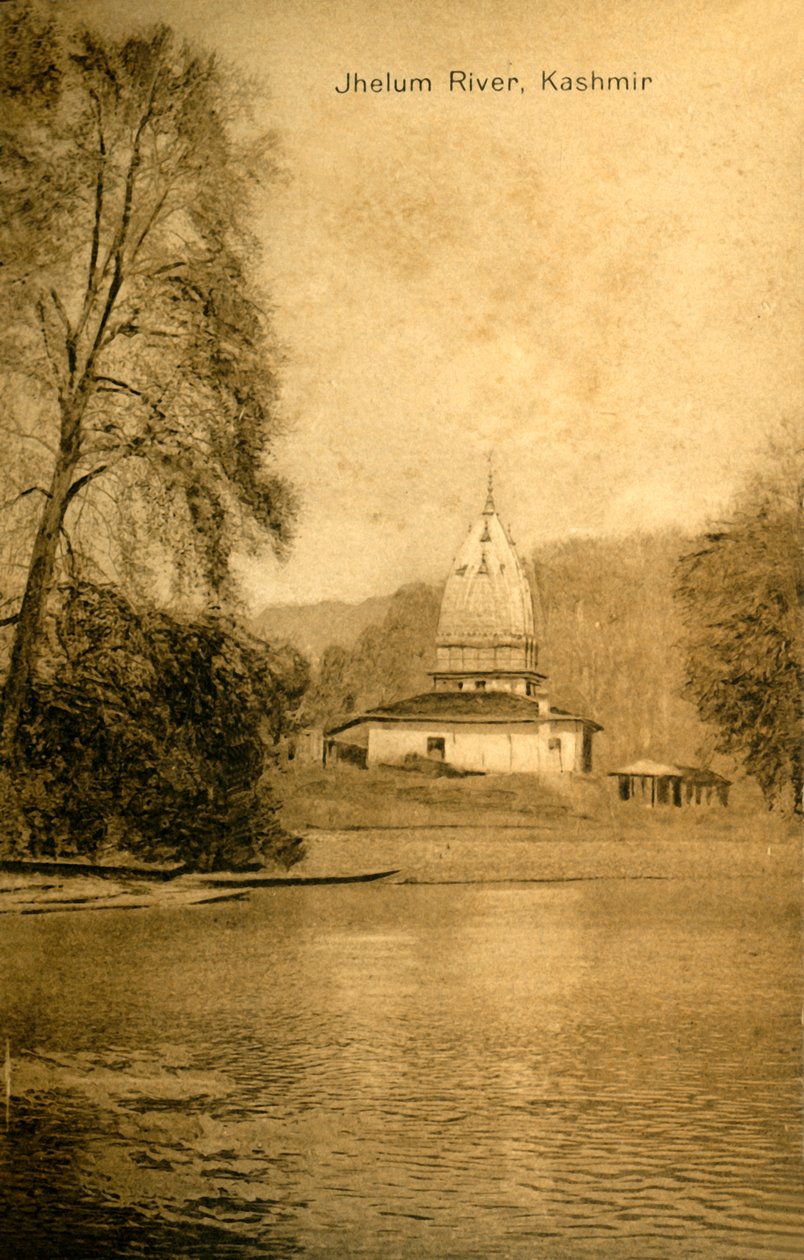 Jhelumfloden, Kashmir, c1918-c1939. av Unbekannt