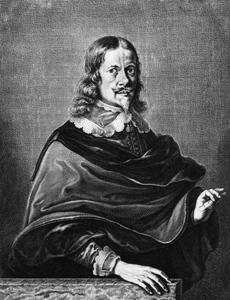 Johannes Hevelius, tysk astronom, 1673 av Unbekannt
