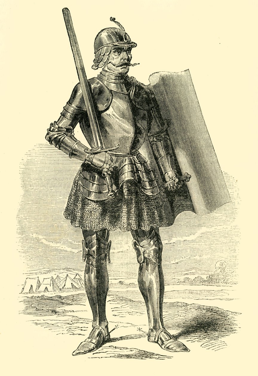 John Huniades, c1406-1456, 1890. av Unbekannt