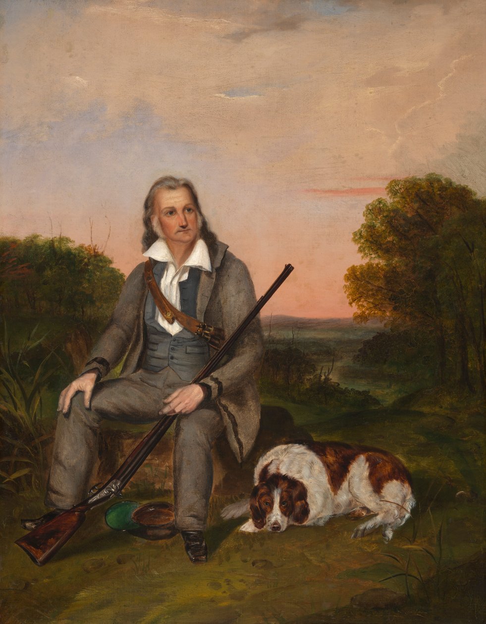 John James Audubon, ca. 1841. av Unbekannt