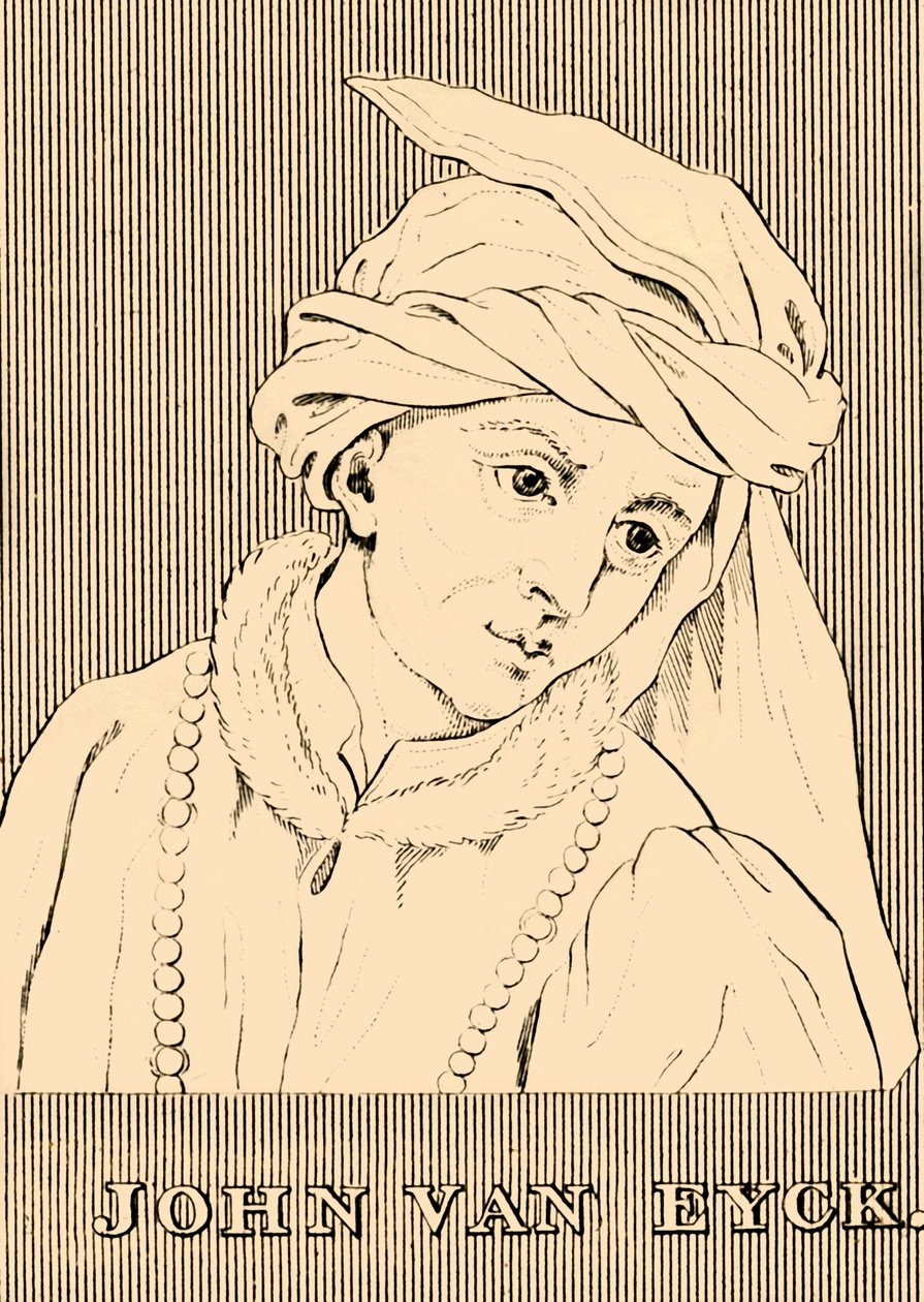 John Van Eyck,  c1390-1441, 1830. av Unbekannt