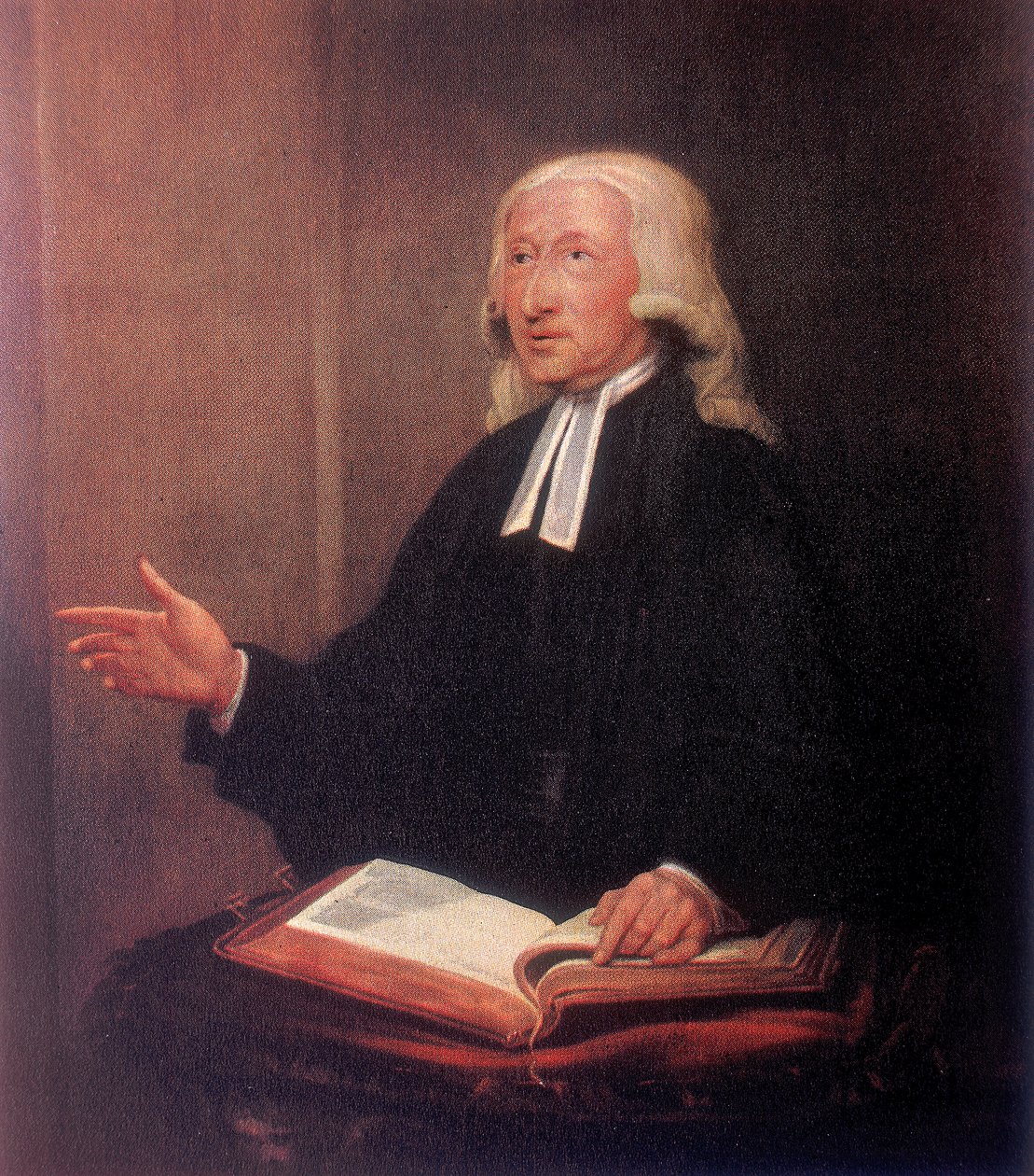 John Wesley, engelsk icke-konformistisk predikant från 1700-talet av Unbekannt