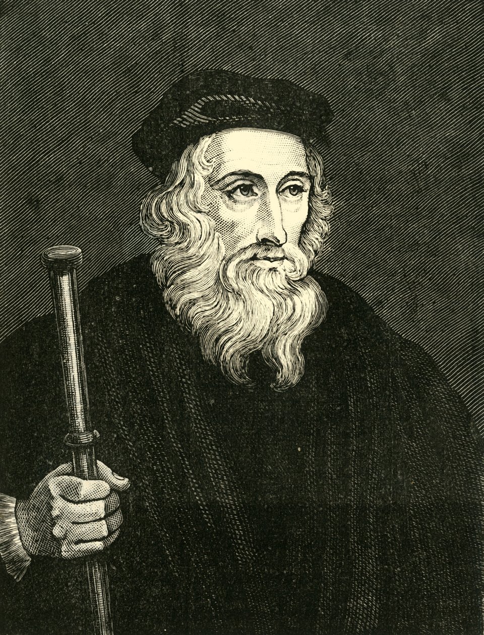 John Wyclif, 1320-1384, 1890. av Unbekannt