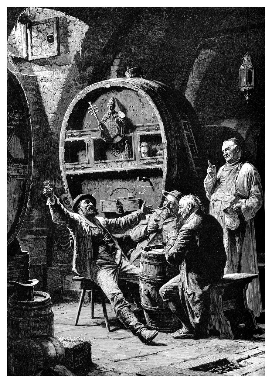 Jolly Companions, 1882 av Unbekannt