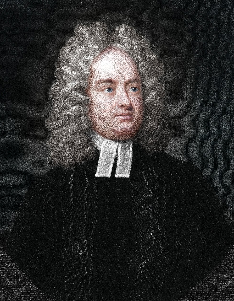 Jonathan Swift, anglo-irländsk präst, satiriker och poet. av Unbekannt