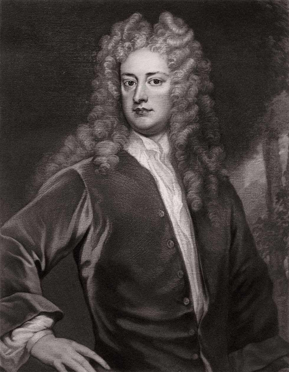 Joseph Addison, engelsk politiker och författare, c1703-1712 1906 av Unbekannt