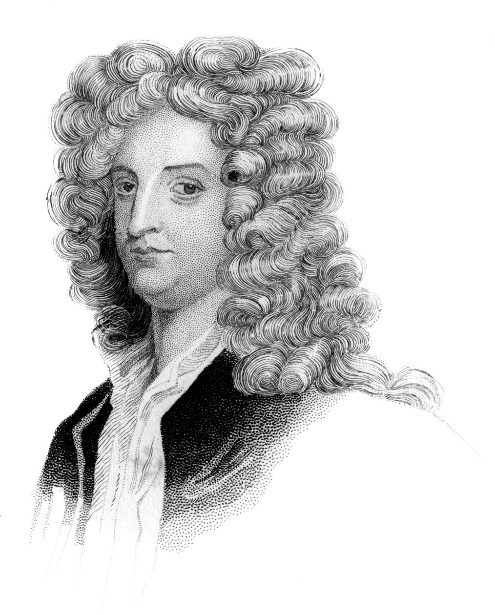 Joseph Addison, engelsk politiker och författare, c1850 av Unbekannt