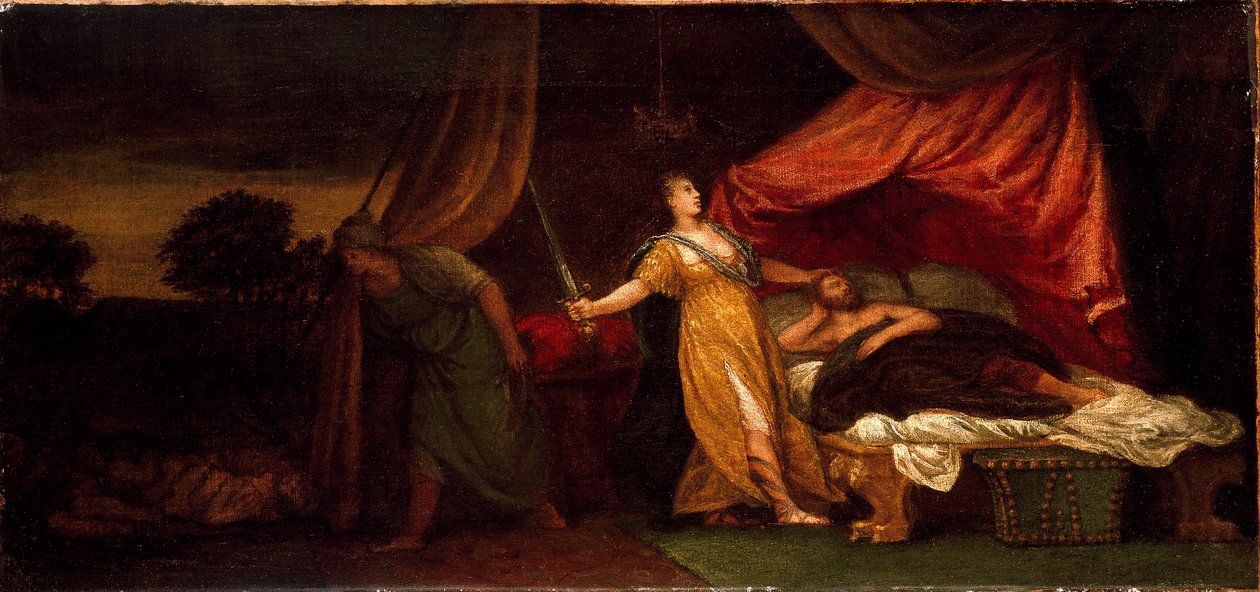 Judith på väg att döda Holofernes, c1500-talet av Unbekannt