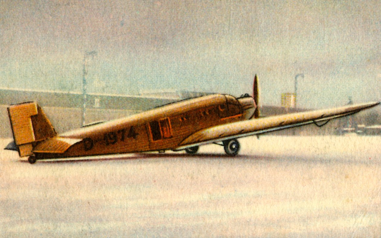 Junkers Ju 52-plan, 1932. av Unbekannt