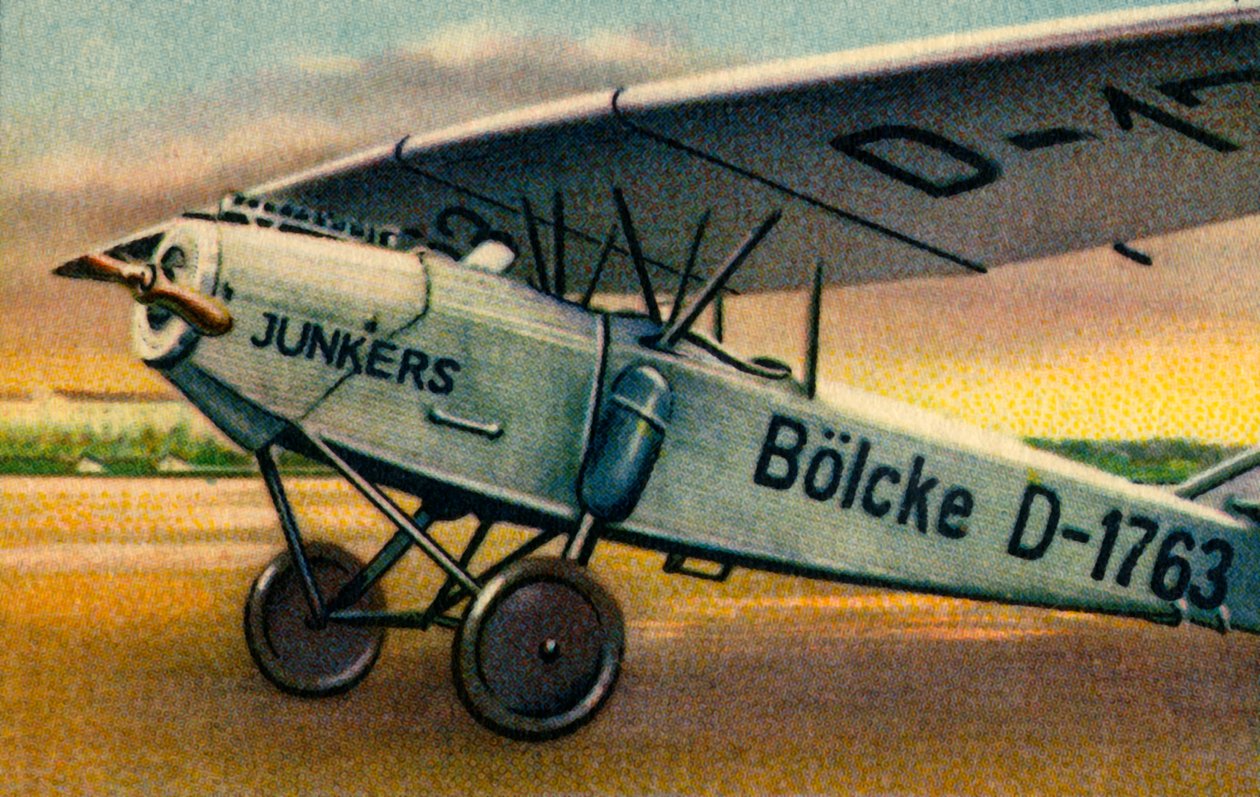 Junkers T 26E plan, 1920-talet, 1932. av Unbekannt