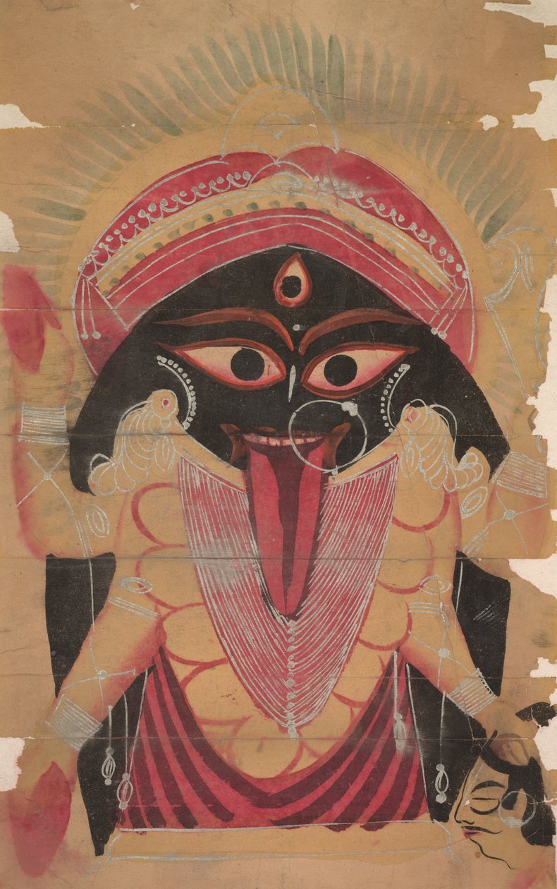 Kali, 1800-tal. av Unbekannt