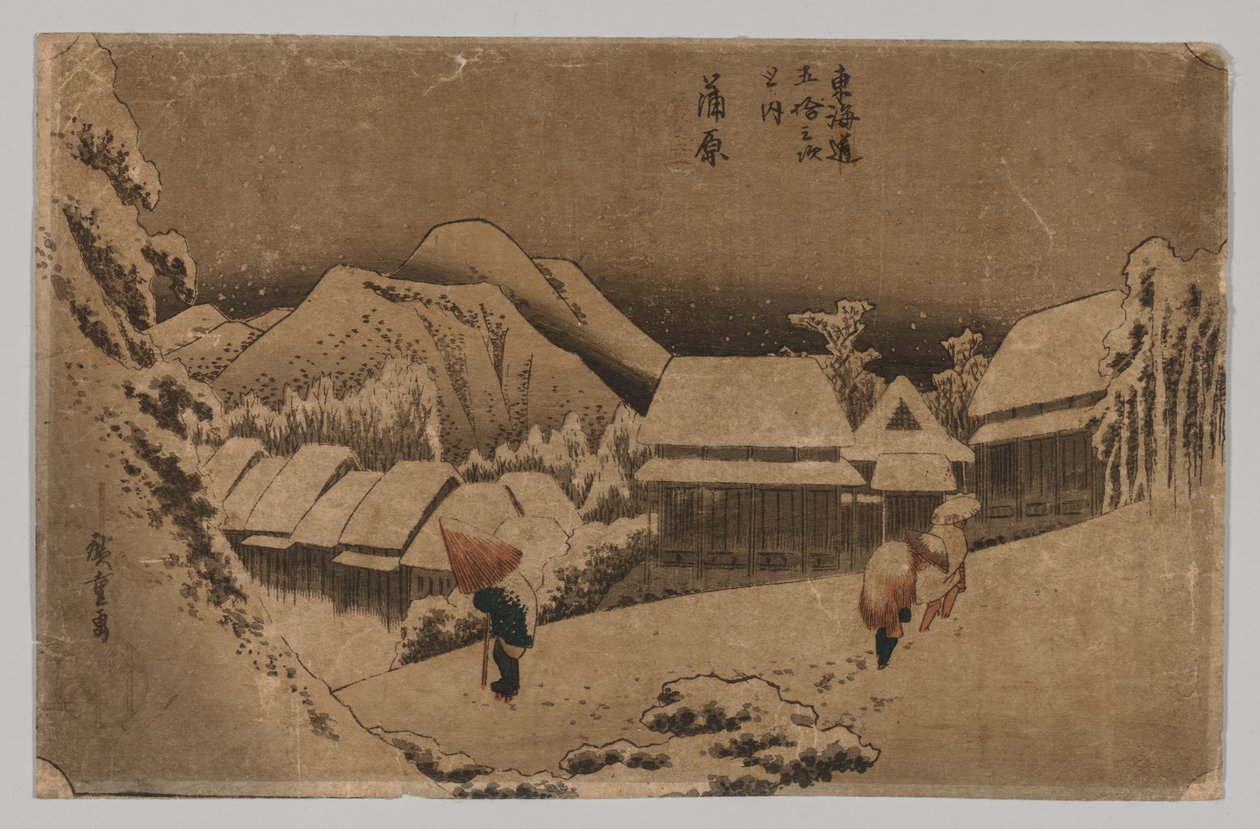 Kambara: Aftonsnö, 1797-1858. av Unbekannt
