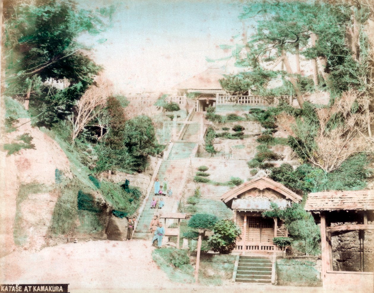 Katase och Kamakura, Japan av Unbekannt