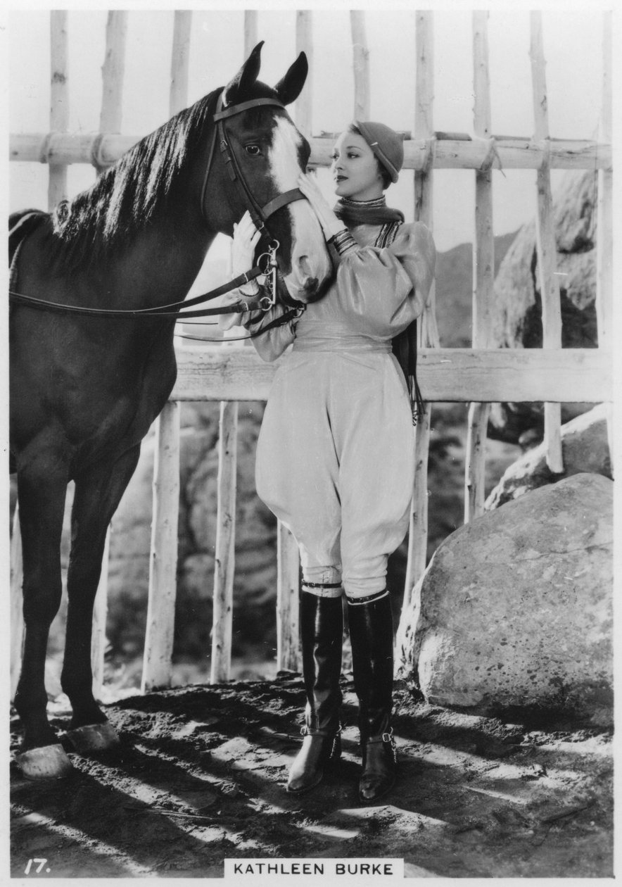 Kathleen Burke, amerikansk skådespelerska, c1938 av Unbekannt