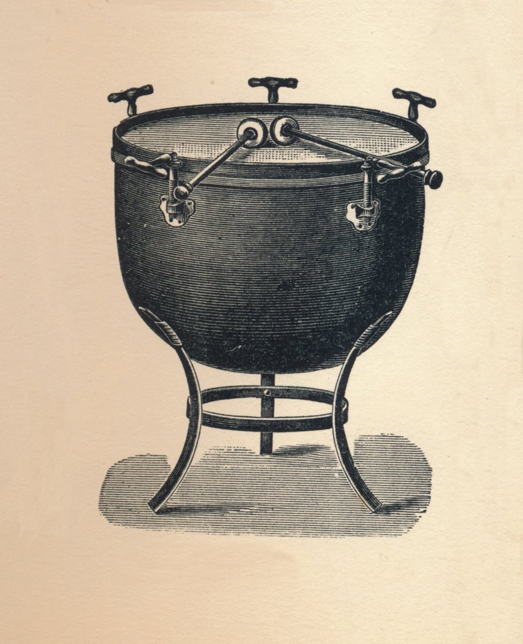 Kettledrum Tympani, 1895. av Unbekannt