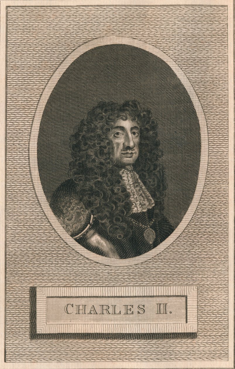 Kung Karl II, 1793 av Unbekannt
