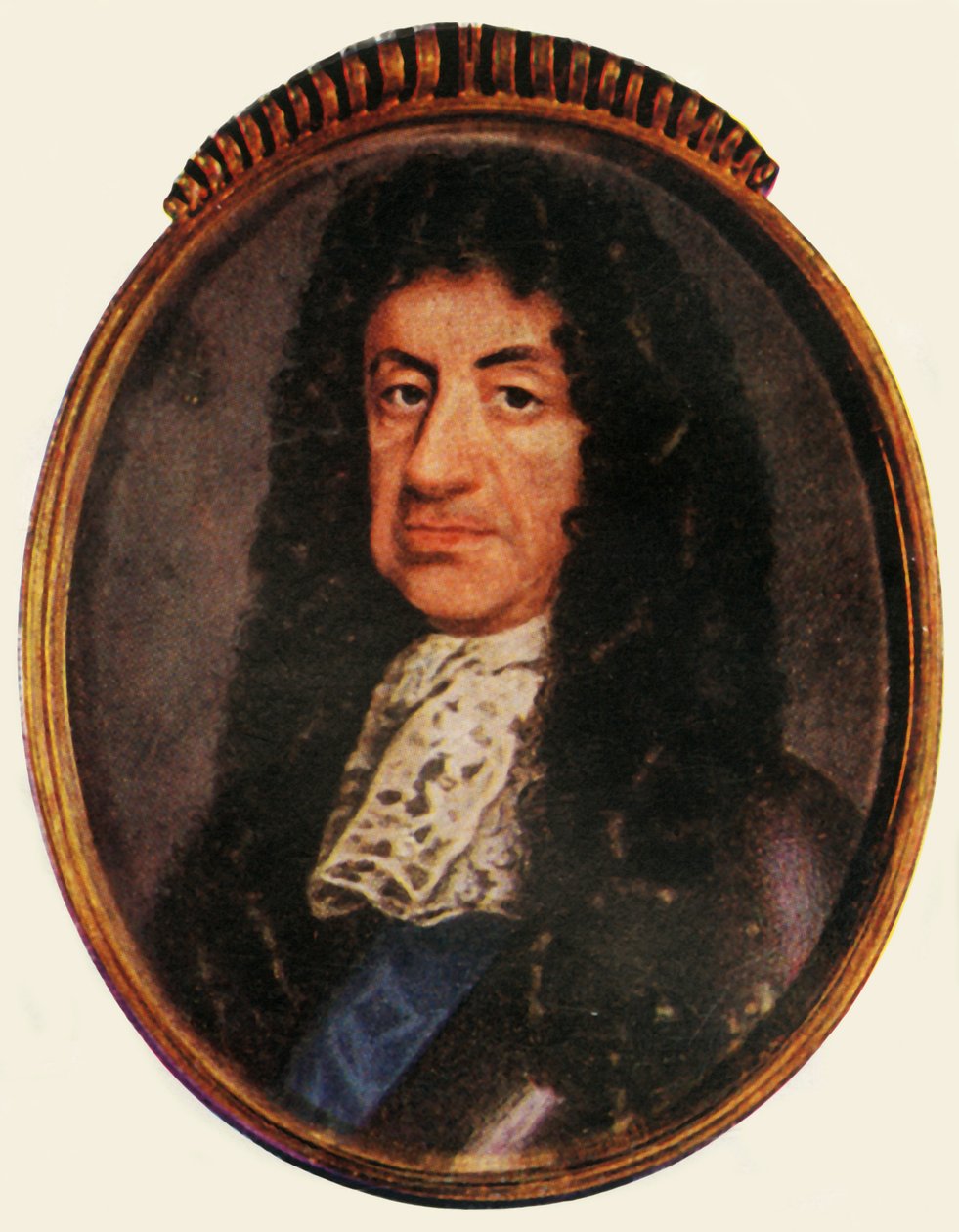 Kung Karl II, c1680, 1947. av Unbekannt