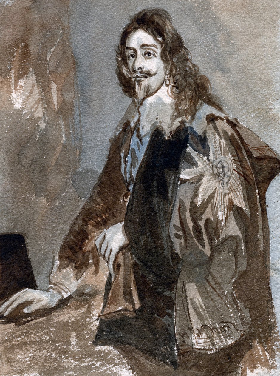 Kung Karl I 1600-1649, c1700-talet av Unbekannt