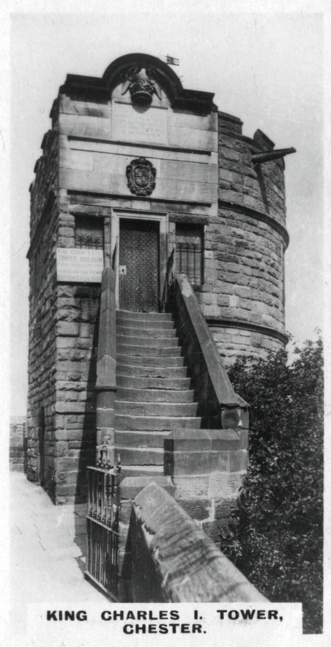 King Charles I Tower, Chester, c1920-talet av Unbekannt