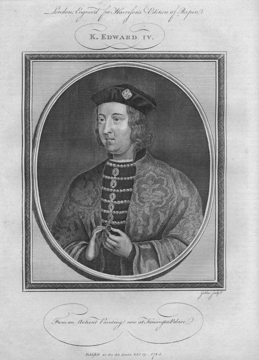 Kung Edward IV, 1785. av Unbekannt