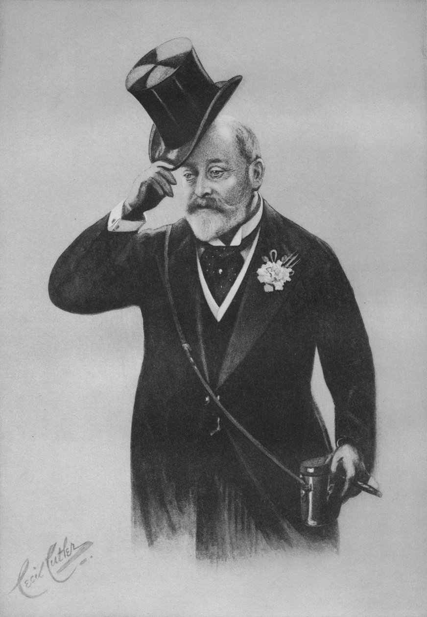 Kung Edward VII, 1911 av Unbekannt
