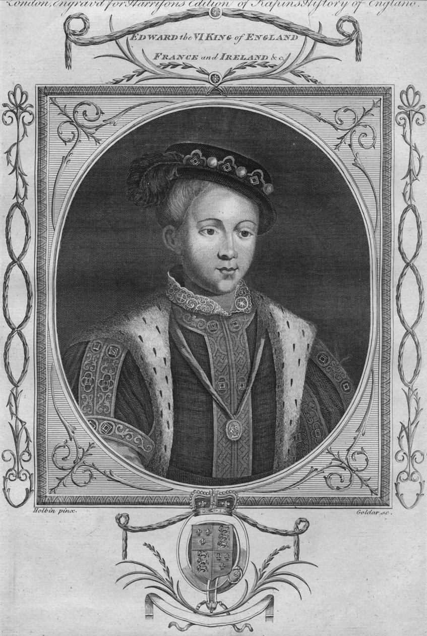 Kung Edward VI, 1784. av Unbekannt