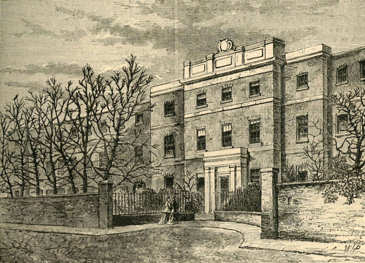 King Edwards School, c1878. av Unbekannt