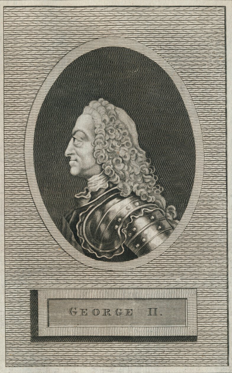 Kung Georg II, 1793 av Unbekannt