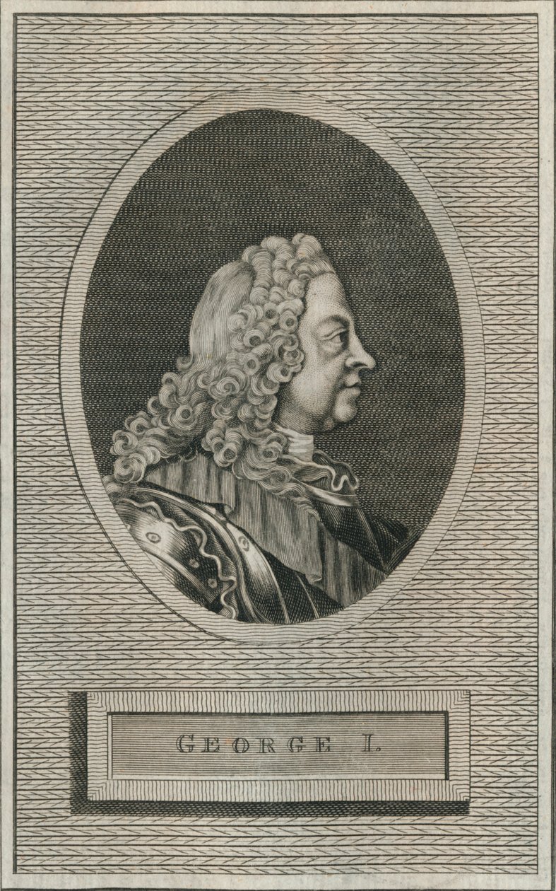 Kung George I, 1793 av Unbekannt
