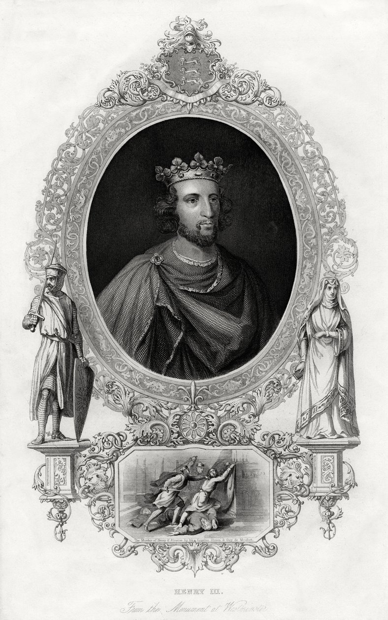Kung Henrik III, 1860 av Unbekannt