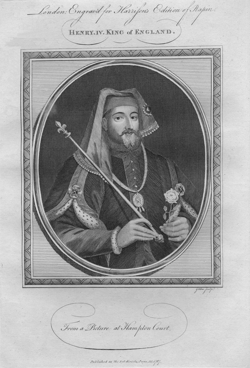 Kung Henrik IV, 1787. av Unbekannt