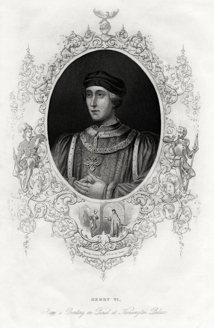 Kung Henrik VI, 1860 av Unbekannt