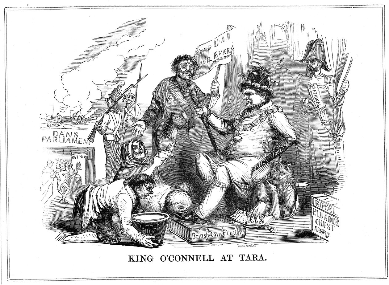 Kung OConnell i Tara, 1843 av Unbekannt