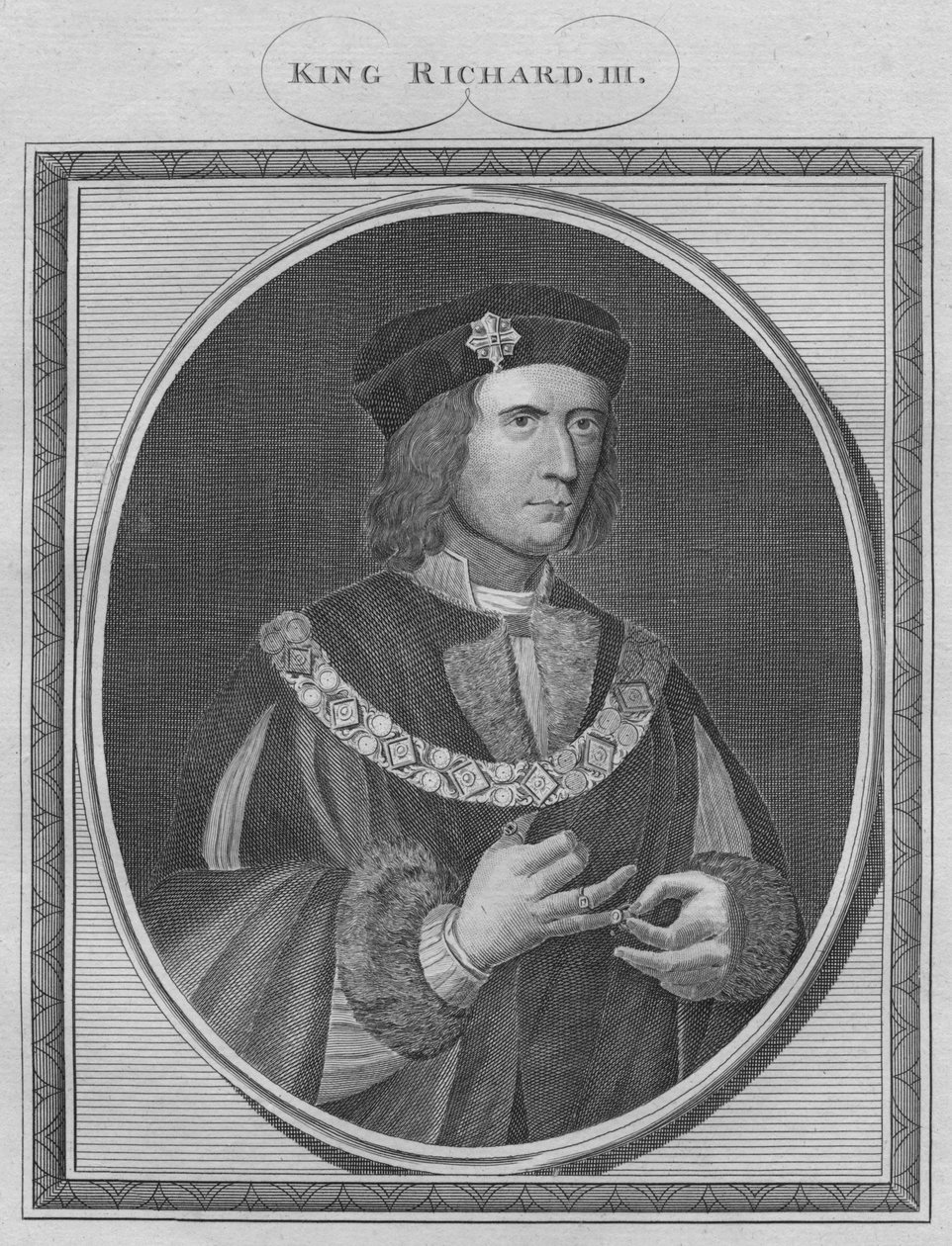 Kung Richard III, 1786. av Unbekannt