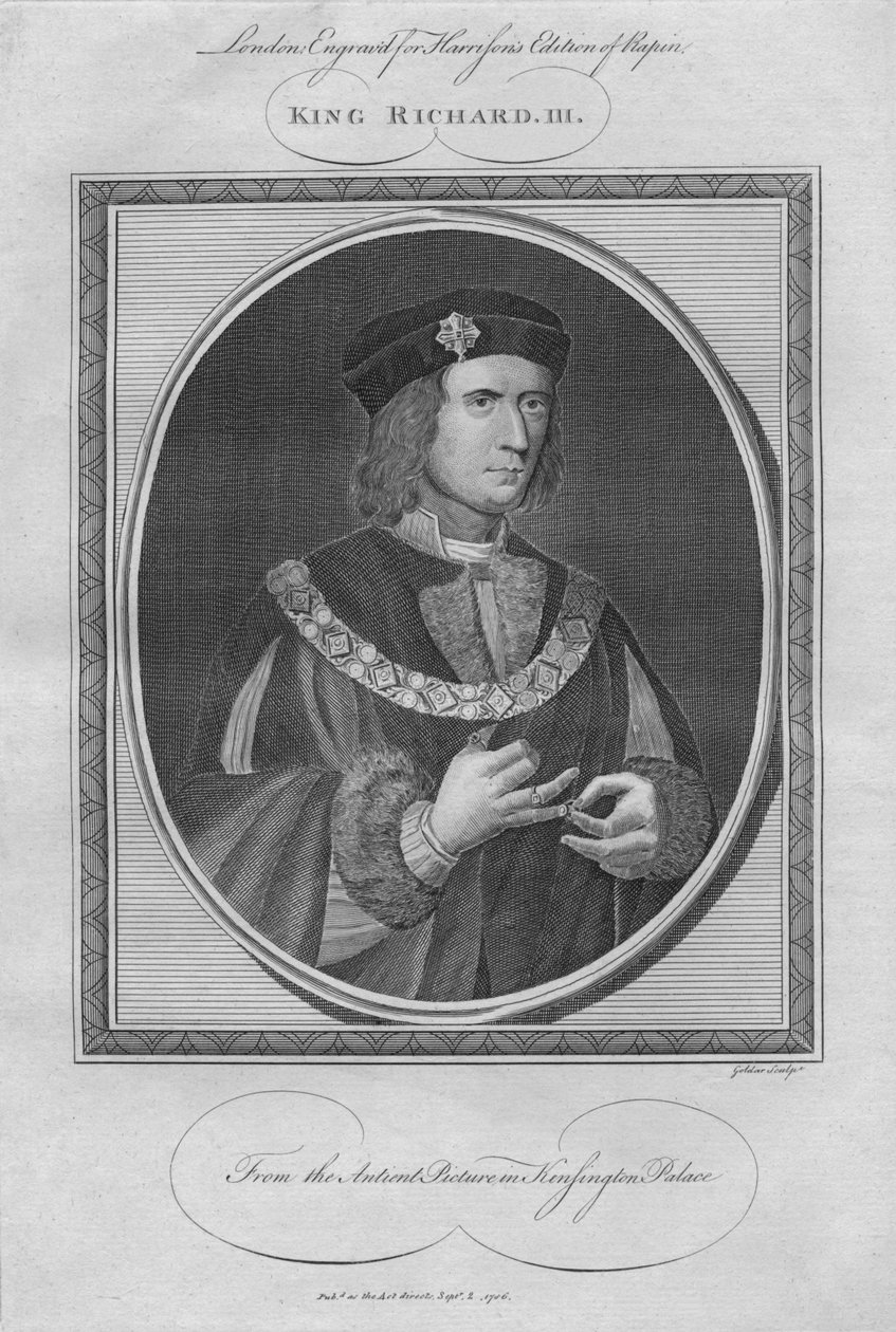 Kung Richard III, 1786. av Unbekannt