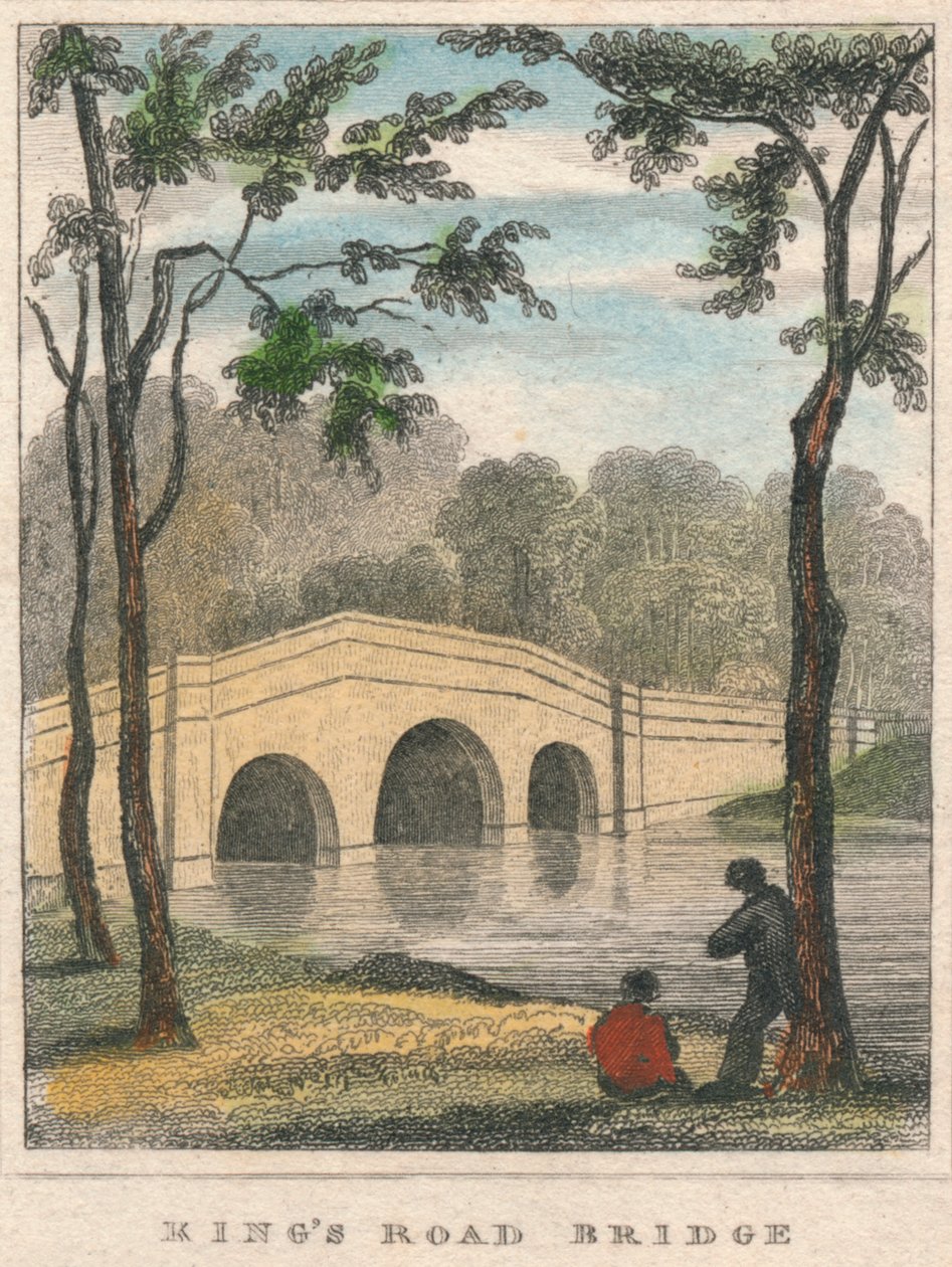 Kings Road Bridge, 1800-talet av Unbekannt
