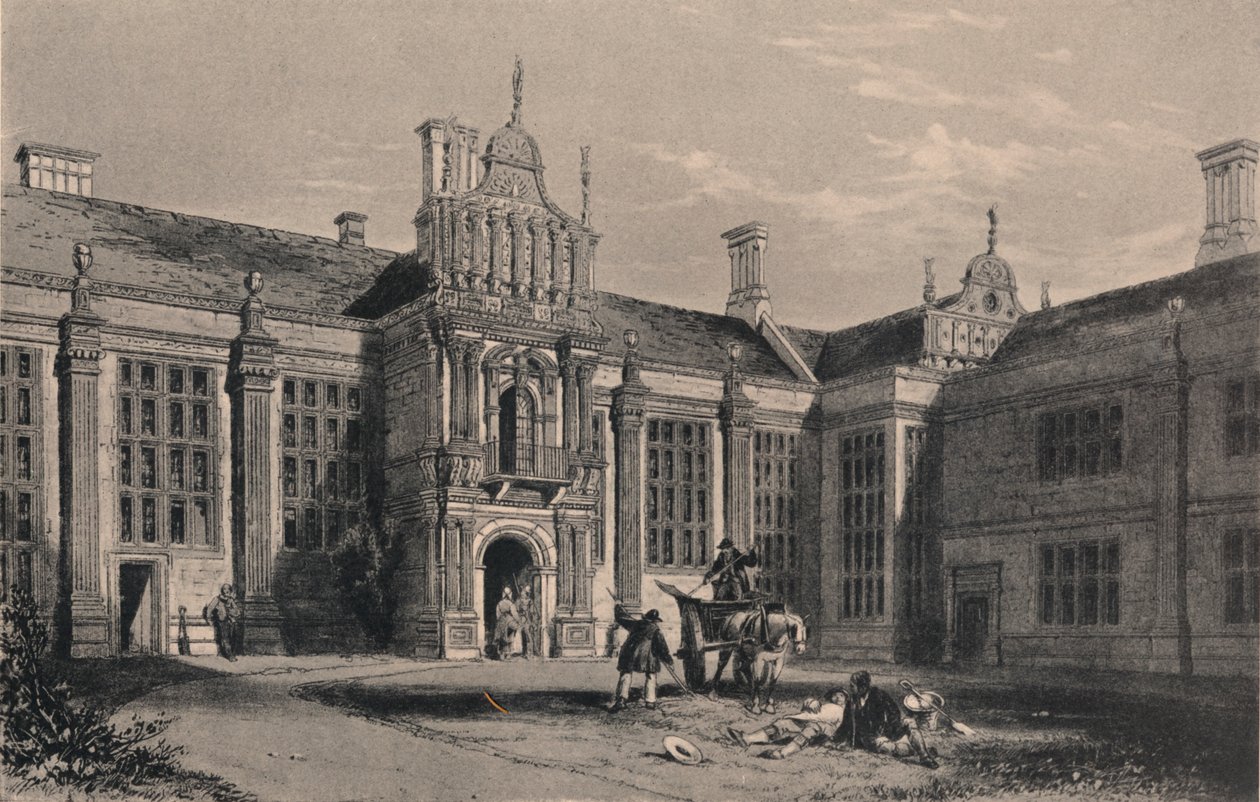 Kirby Hall, Northamptonshire, 1915 av Unbekannt