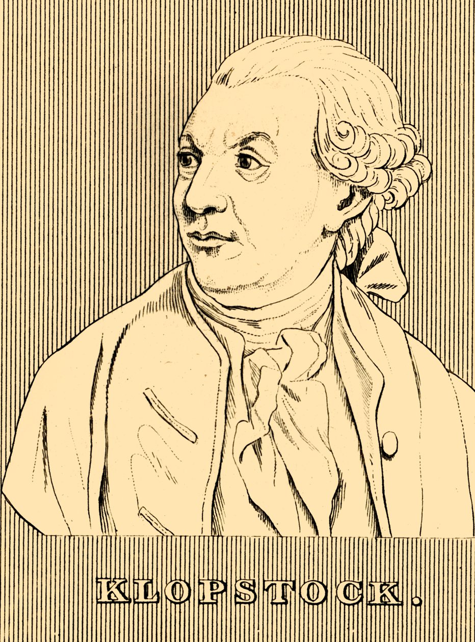 Klopstock, 1724-1803, 1830. av Unbekannt