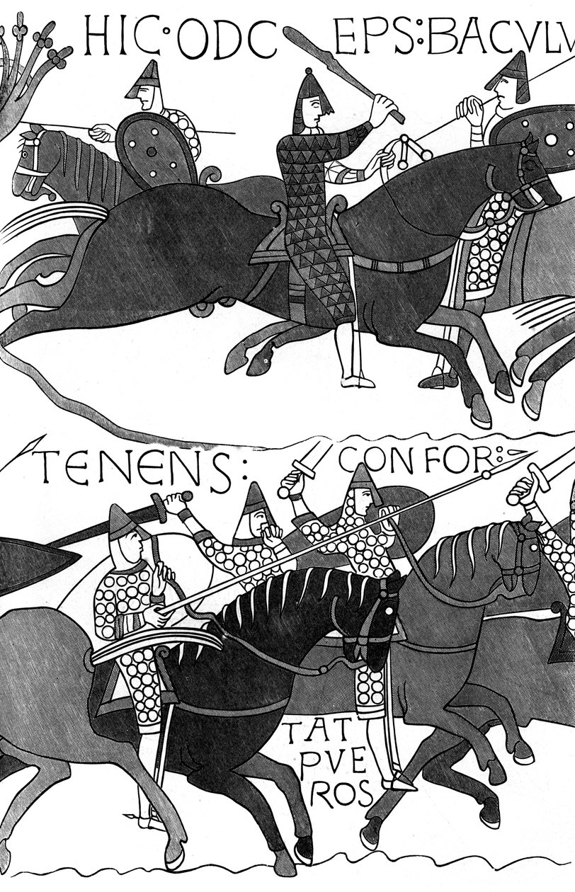 Riddare av Duc Guillaume, c1070 1849 av Unbekannt