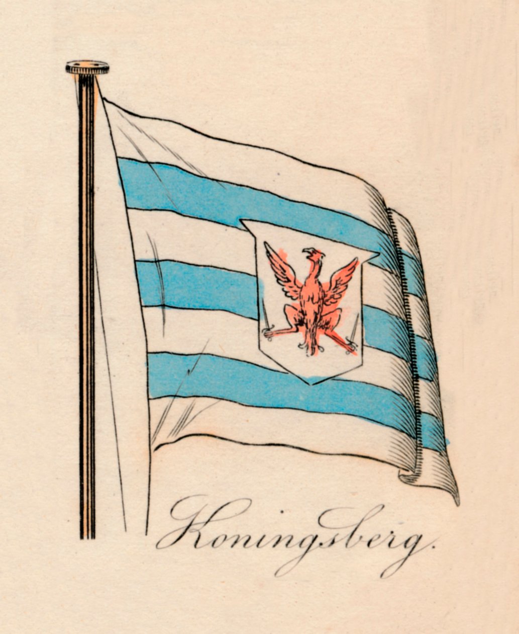 Koningsberg, 1838 av Unbekannt