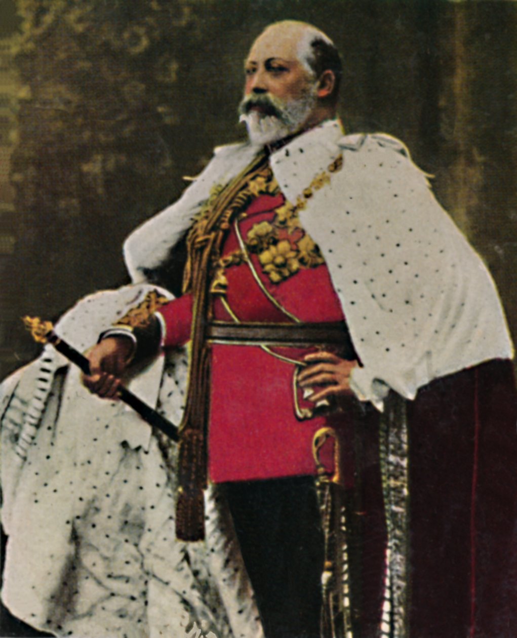 Kung Edward VII 1841-1910, 1934. av Unbekannt