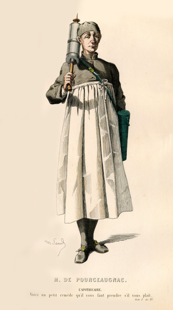 LApothicaire, 1868. av Unbekannt