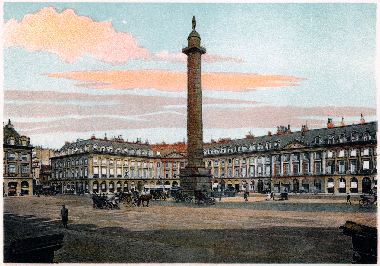 The Vendome Column, Paris, c1900 av Unbekannt